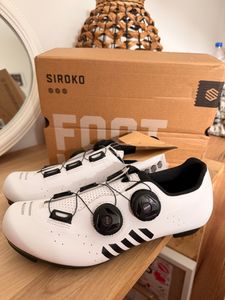 Chaussure vélo route blanches siroko 38 - 1