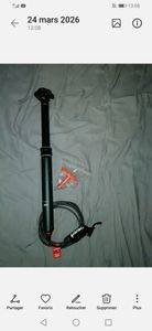 Commande Télescopique De Tige De Selle Rockshox (20DEC16) - Ouverte Jamais Servie
