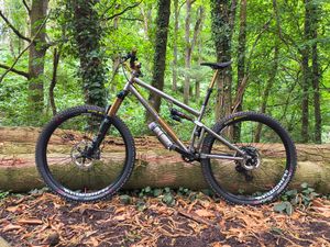 Kit cadre VTT titane Kingdom XFS Party Stripper - 1