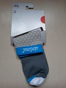 Chaussettes cycliste femme arc-en-ciel - Dotout (S... - 1